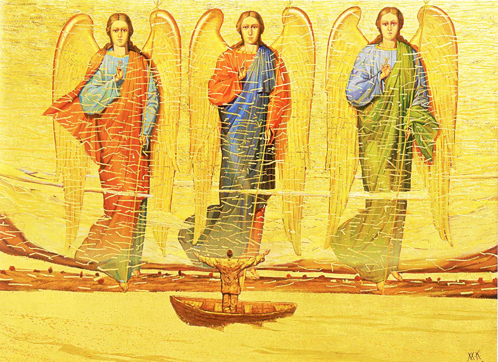 «Явлення» з циклу «На водах». 2008. Полотно, олія